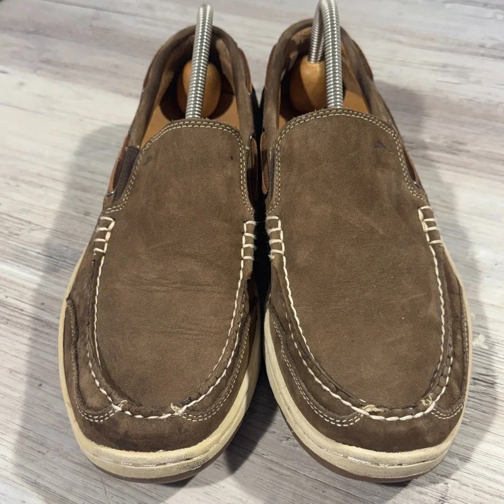 Tommy Bahama First Mate‎ Nubuck Shoes Mens US Size 10M Dark Brown